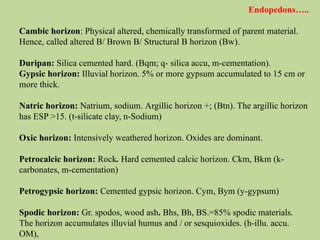 10. US Soil Taxonomy, suface, sub-surface, diagnostic horizons.pptx