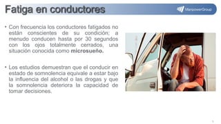 Salud Ocupacional: Prevención y Manejo de Fatiga y Somnolencia en la ...