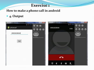 10. Android development codes for projects | PDF