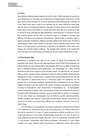 Comprehensive material on Protected cultivation and post-harvest technologies