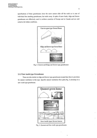 Comprehensive material on Protected cultivation and post-harvest technologies