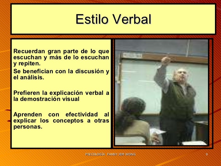ESTILOS DE APRENDIZAJE FANNY JEM WONG
