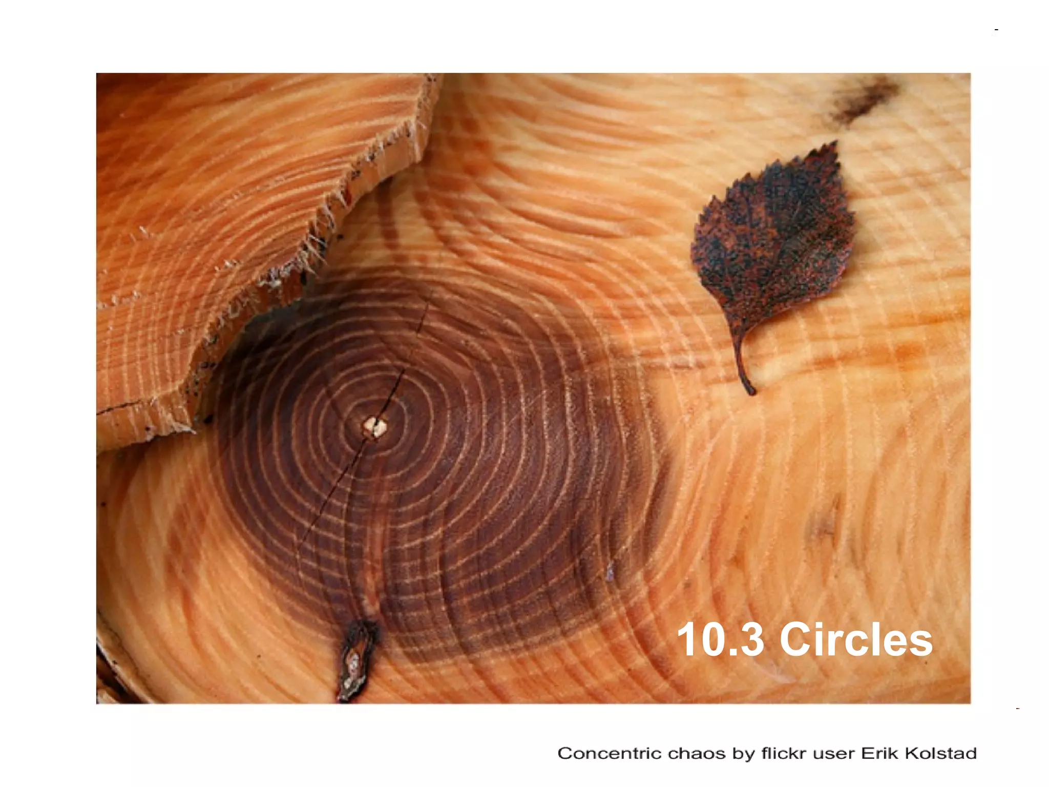 10.3 Circles