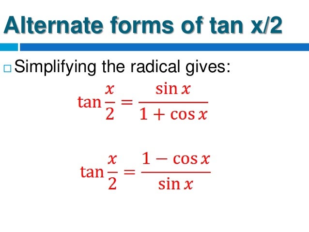 10 3 Double And Half Angle Formulas 10 3 Double And Half Angle Formulas