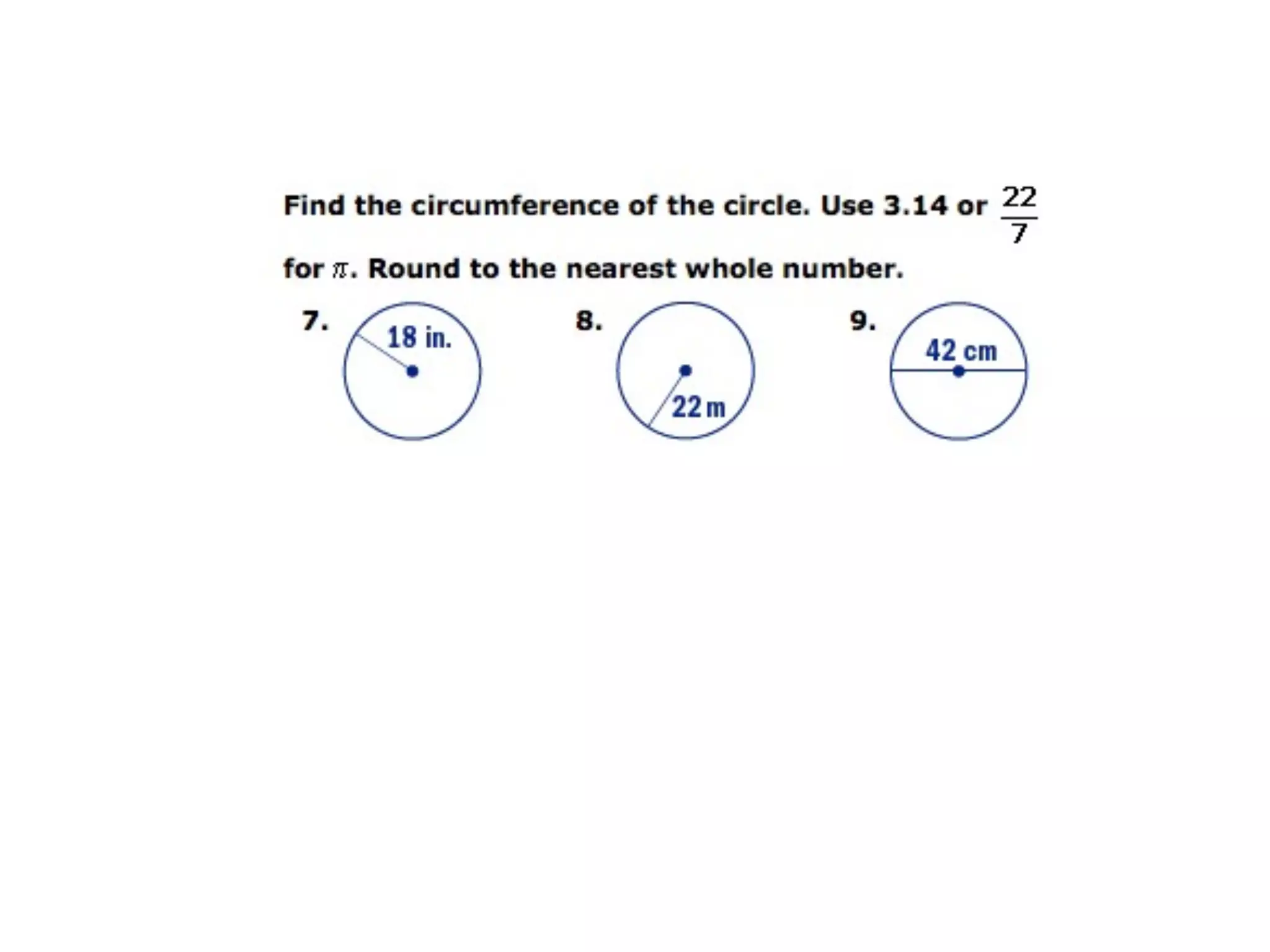 10.4 area and circumference of a circle