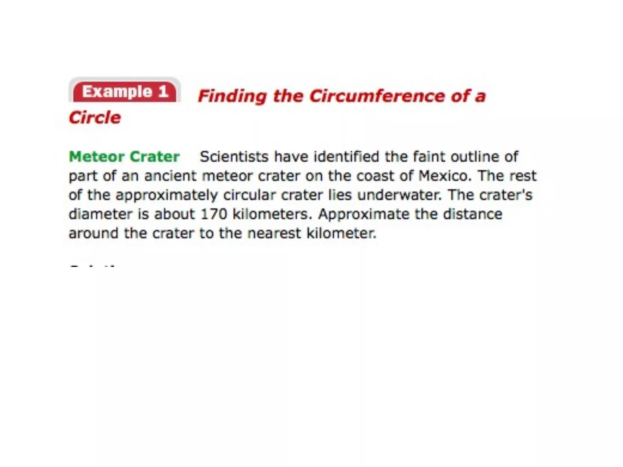 10.4 area and circumference of a circle