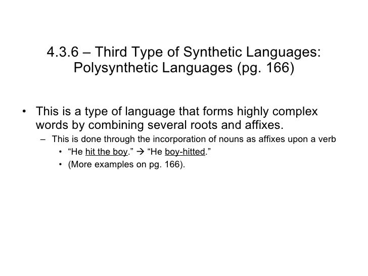 Linguistics Notes 10/7/09