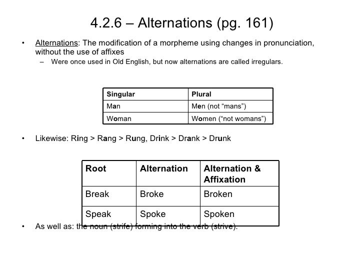 Linguistics Notes 10/7/09