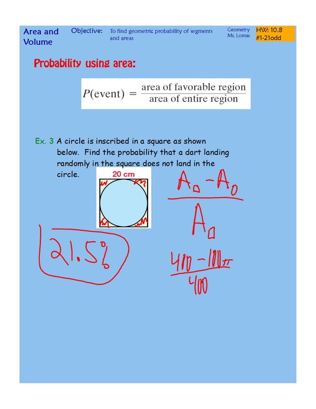 10 8 geometric probability | PDF