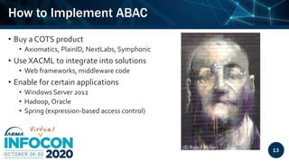 Abac Code Boost privacy protections with attribute-based access control | PPTX