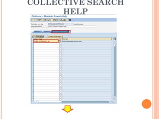 COLLECTIVE SEARCH HELP 
