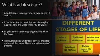Reaching the Adolescence | PPT | Free Download