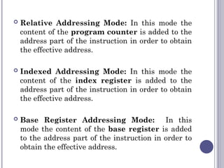 Comprehensive Overview of Addressing Modes in Computer Architecture | PPT