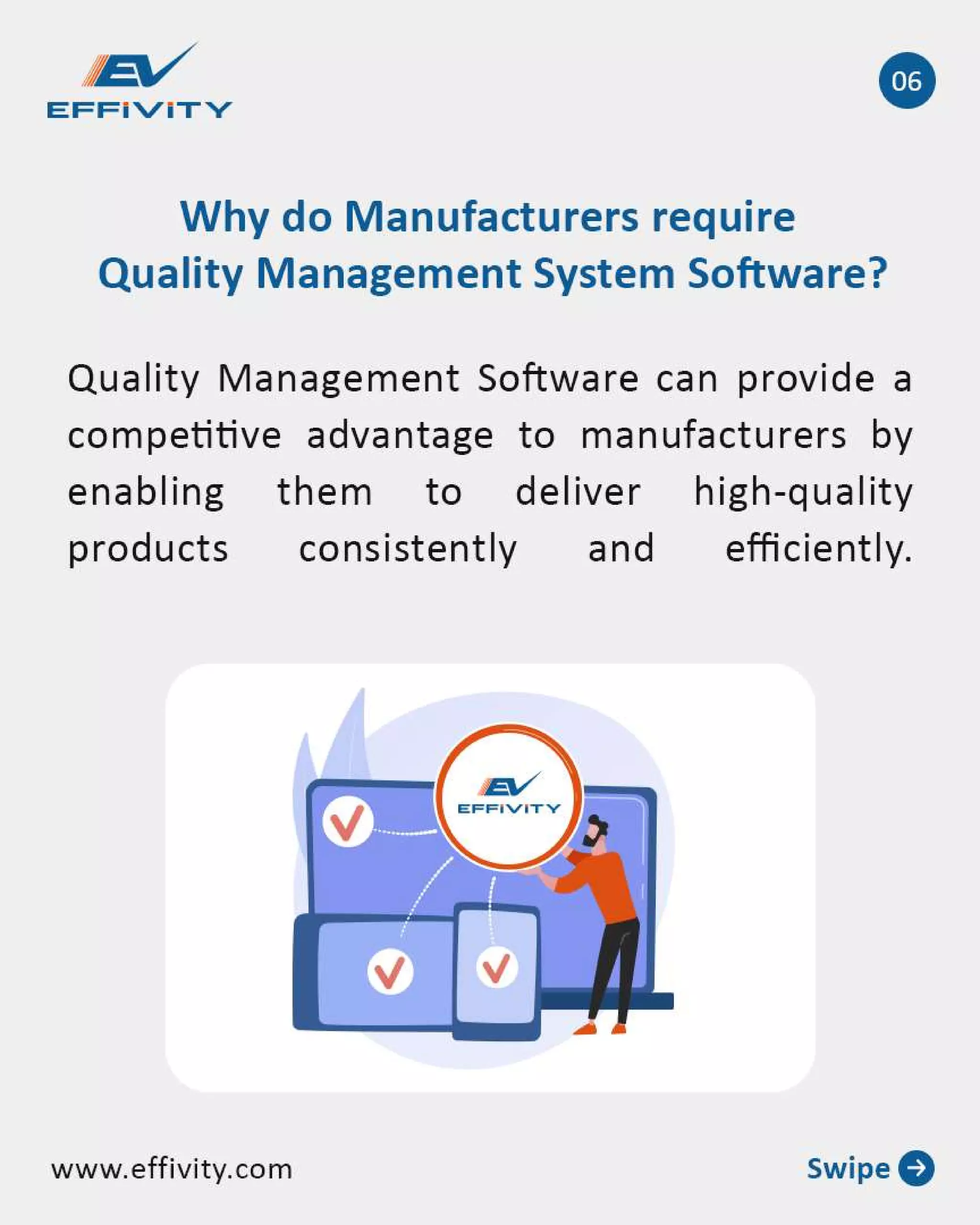 Use of QMS Software in Manufacturing Industry