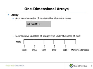 10. array & pointer | PDF