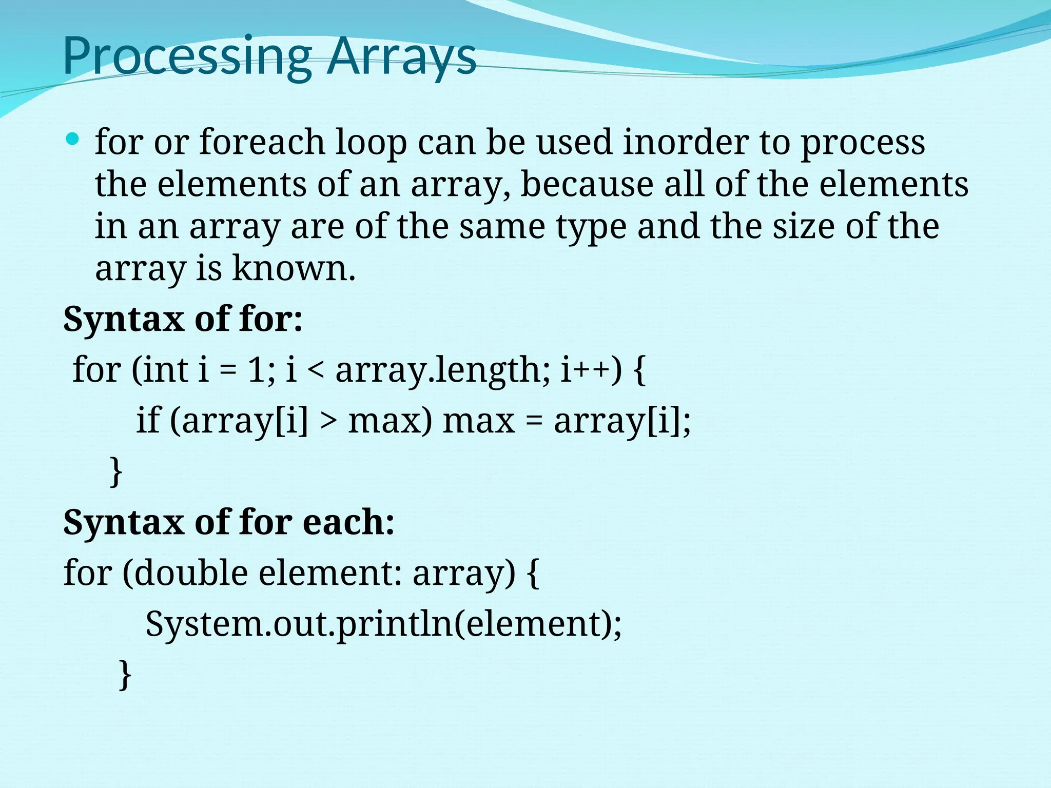 Arrays Basicfundamentaldatastructure.ppt