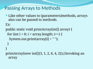 Arrays Basicfundamentaldatastructure.ppt