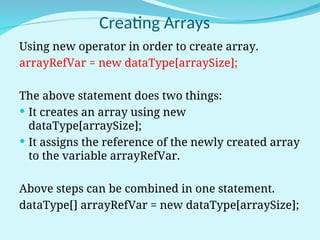 Arrays Basicfundamentaldatastructure.ppt