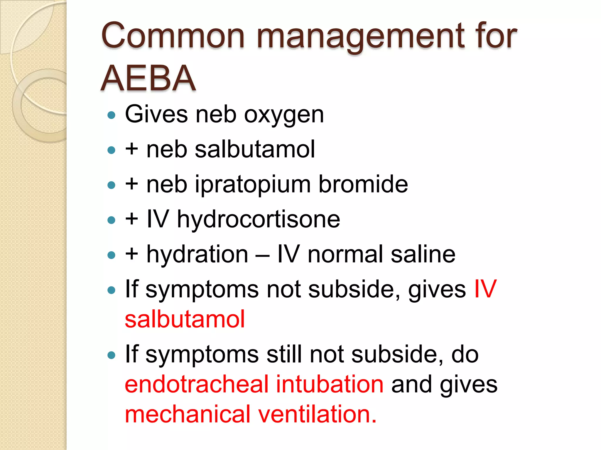 Exercise and hyperventilation
