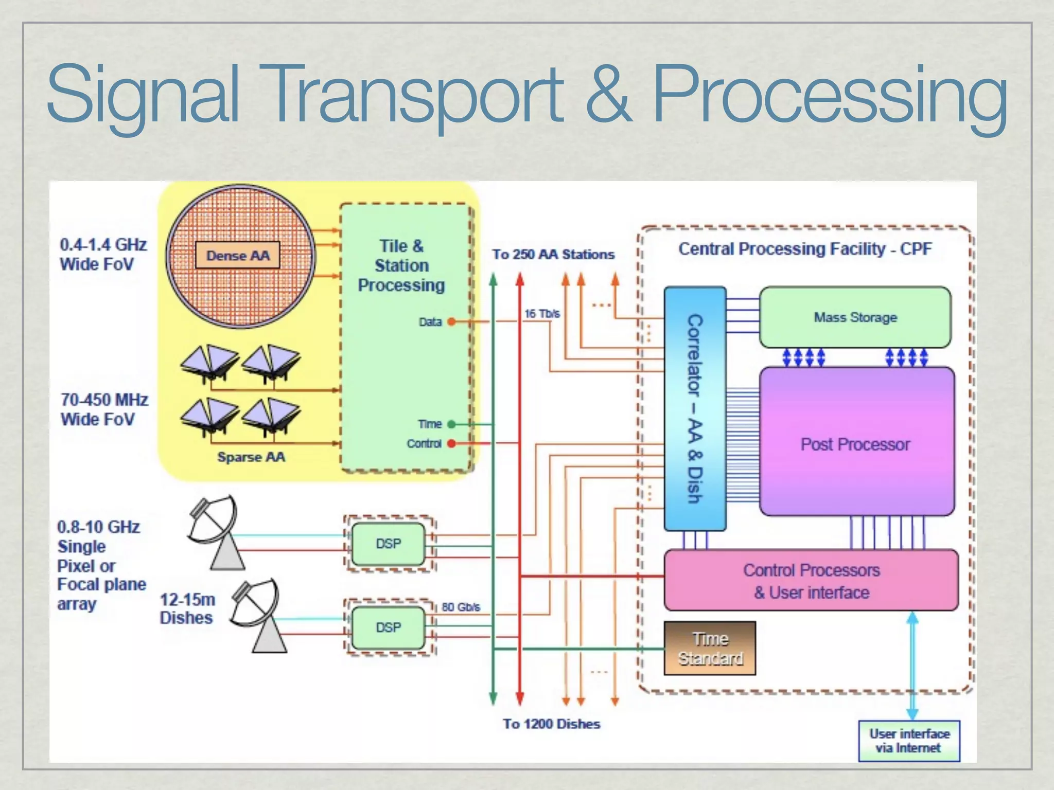 Signal Transport & Processing
 