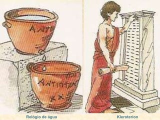 KleroterionRelógio de água
 