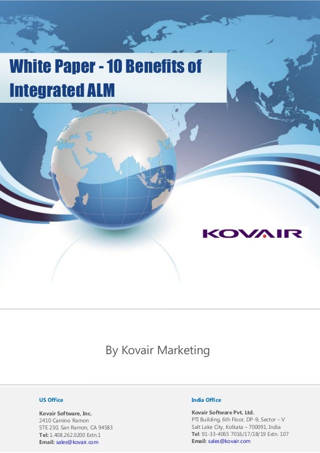 10 Benefits Of Integrated ALM Case Study