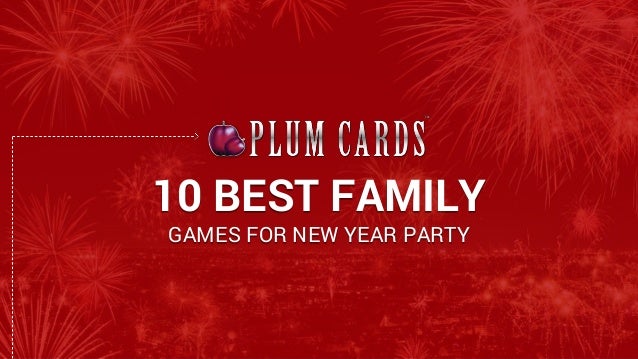 10 best family games for new year party