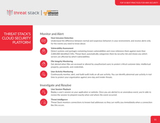 Top 10 Best Practices for Enhancing AWS Cloud Security Posture | PDF