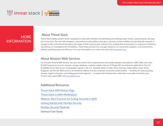 Top 10 Best Practices for Enhancing AWS Cloud Security Posture | PDF