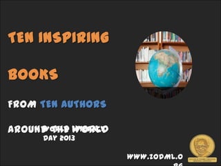 10 INSPIRING NOVELS BY 10 AUTHORS WORLDWIDE BY ZODML.ORG