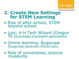 Stem Positive Rise Diversity and Inclusion in STEM Education - Milton Chen | PPT