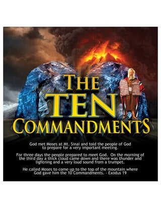 God's 10 Commandments for Children