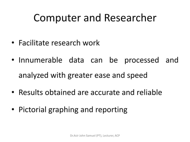 10.computer technology in Research | PDF