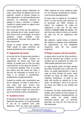 10 consejos-sobre-tdah-para-profesores | PDF