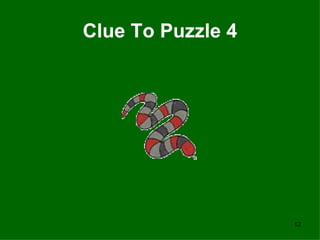 Clue To Puzzle 4 