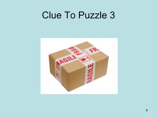 Clue To Puzzle 3 