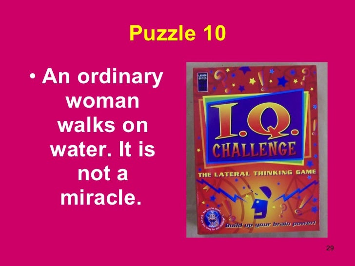 10 creative thinking puzzles edited 10 creative thinking puzzles edited