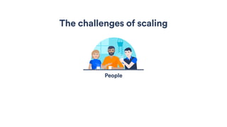 The challenges of scaling
People