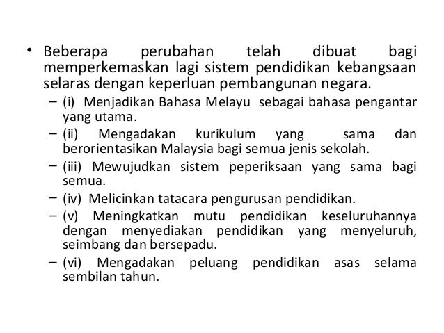 10 Dasar Dasar Kerajaan