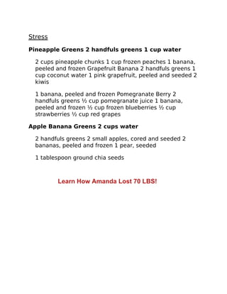 10 day green smoothie cleanse lose up to 15 pounds in 10 days