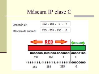 Máscara IP clase C
 