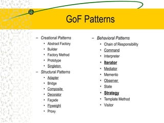 10-DesignPatterns in object oriented software engineering | PPT