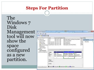 Disk Management (DM) | PPTX