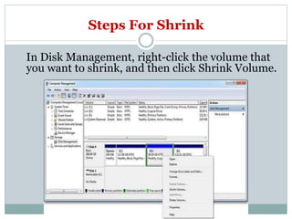 Disk Management (DM) | PPTX