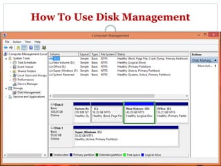 Disk Management (DM) | PPTX