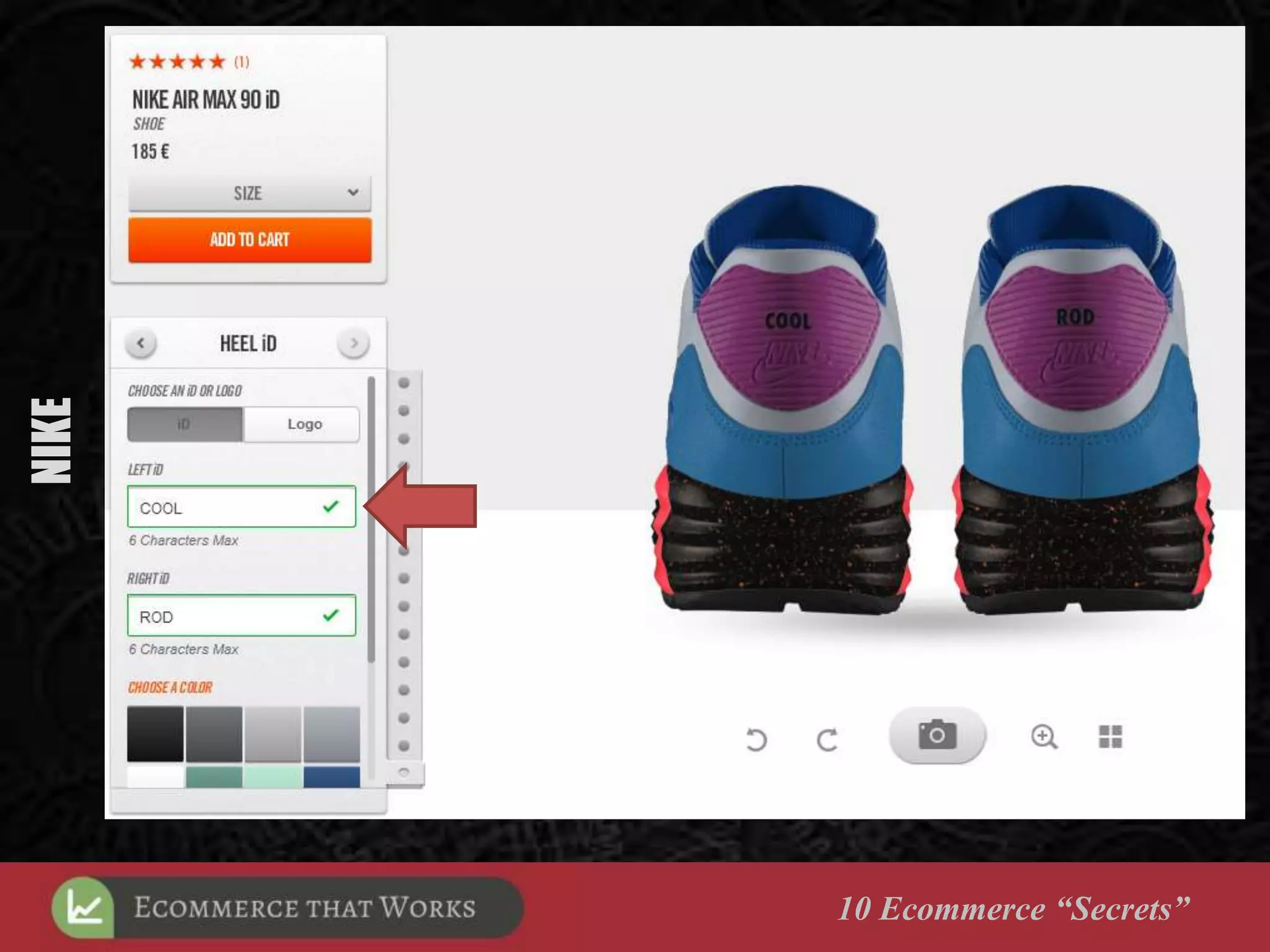 NIKE
10 Ecommerce “Secrets”
 