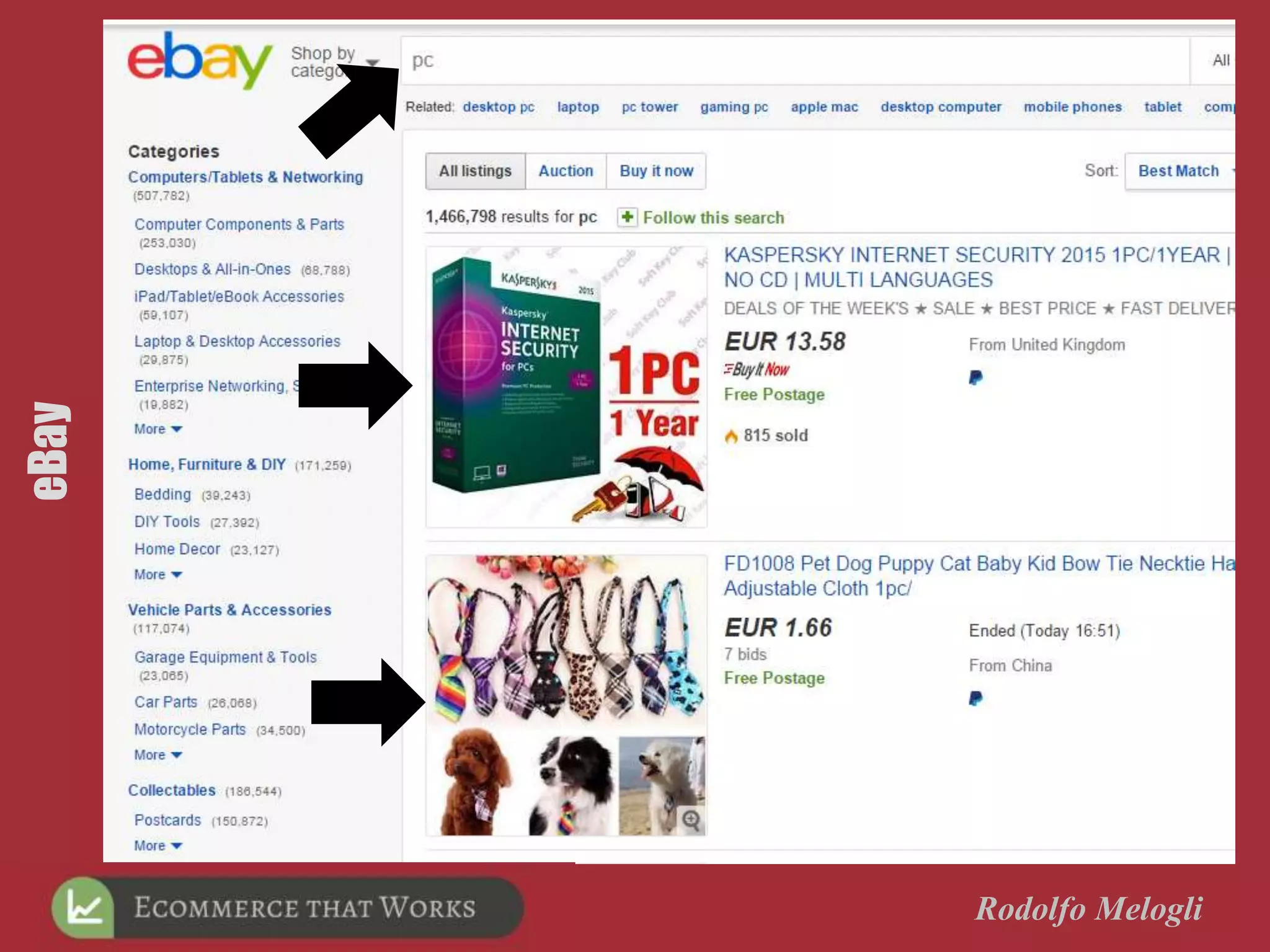 Rodolfo Melogli
eBay
 