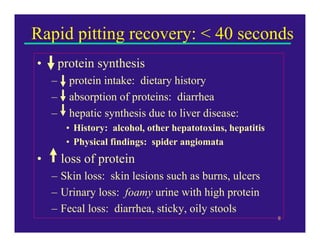 Rapid pitting recovery: < 40 seconds
•       protein synthesis
    –     protein intake: dietary history
    –     absorpt...