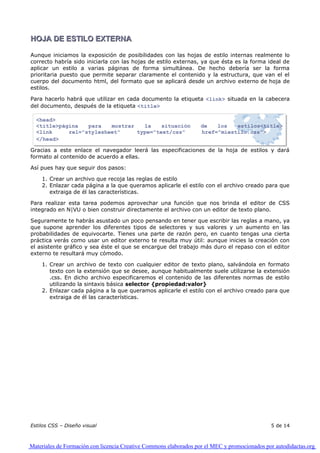 10. Edicion Html. Estilos Edicion Html. Aplicar Estilos   0001