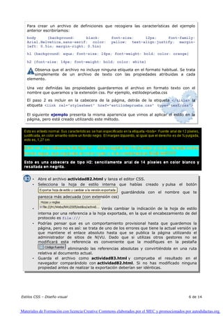 10. Edicion Html. Estilos Edicion Html. Aplicar Estilos   0001